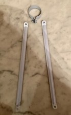 IKEA STOLMEN Wandhalterung Pfosten in silber