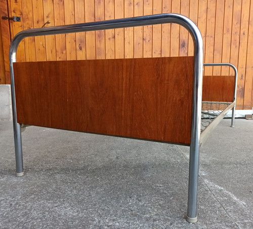 Teak bett vintage bettgestell - bett,