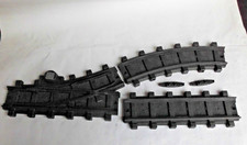 PLAYMOBIL Weiche mit 2 Gleisstücken RC-Gleis mit Verbindern