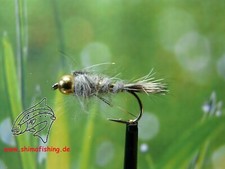 Nymphe " Hares Ear Natural "