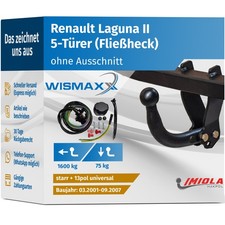 ANHÄNGERKUPPLUNG starr passt