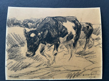 Otto Dill -  Kühe - Original