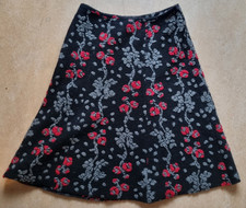  Wollrock Walkrock Filz Rock von Bellanatur Gr. XL 40 42 schwarz 85 % Schurwolle