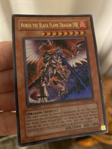 Tcg horus the black - yu-gi-oh!,