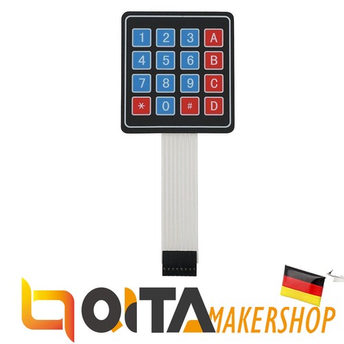4x4 matrix array - matrix, keypad