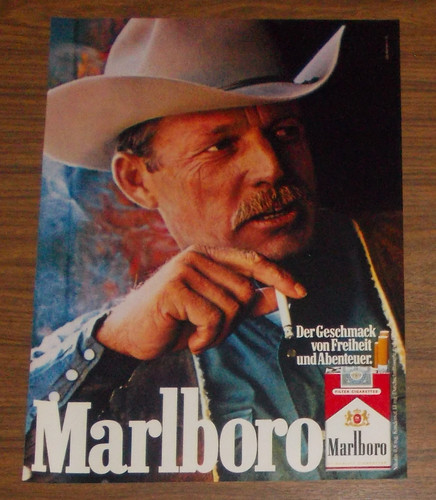 Seltene werbung marlboro der - werbung,