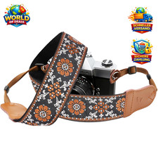 Kameragurt aus Rindsleder mit