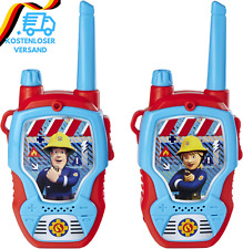 Dickie Toys – Feuerwehrmann Sam Walkie Talkies – 2 Funkgeräte, Speziell Für Kind