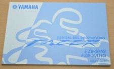 YAMAHA Fazer FZ6 SHG SAHG Manual del Propietario Bedienungsanleitung 2007 Motor
