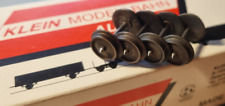 Klein Modellbahn 4 Stück NEM H0 Normradsatz Ø 11 mm DC gebraucht, wie Roco 40182