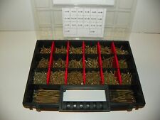 Spanplattenschrauben Sortiment Set Torx Holzschrauben in 20Größen 3110tlg.+Bits