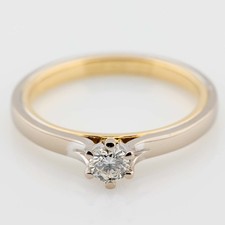 Christ Solitär Ring 585/14K