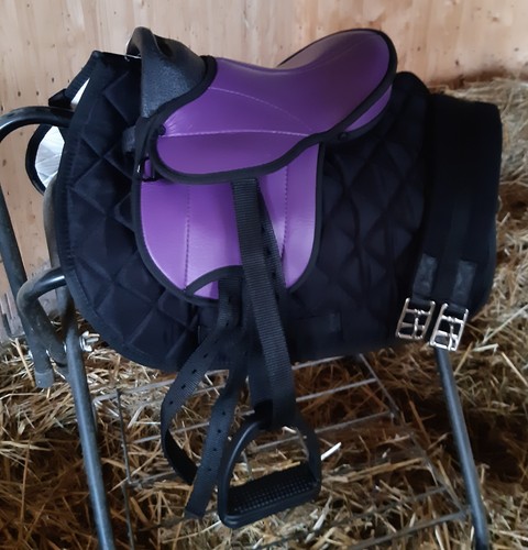 Hkm sattel lila für - sattel,