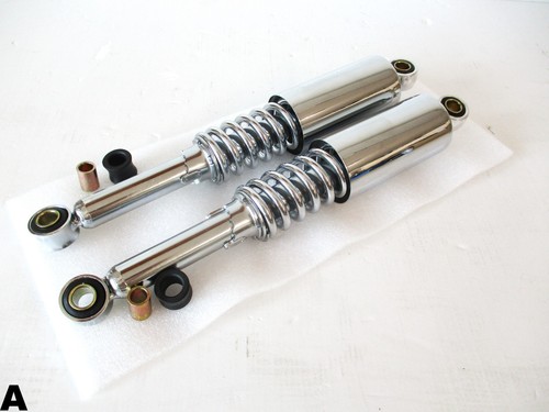Chrom stoßdämpfer - 2x,