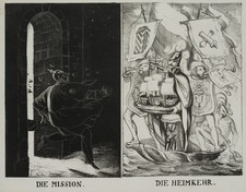 Karikatur zum Kolonialismus