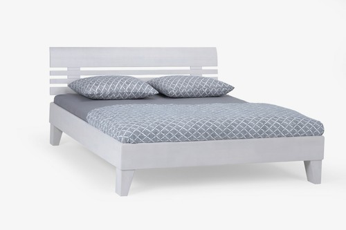 Komfortbett weiß lackiert