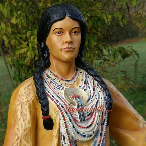 Squaw indianer frau figur - squaw,