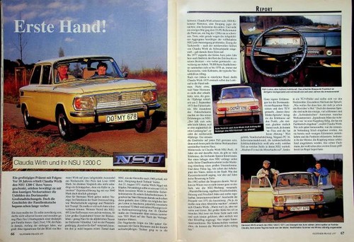 Oldtimer praxis 1491 nsu 1200 - oldtimer, 1491)