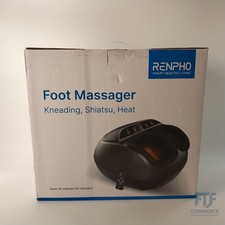 RENPHO Fußmassagegerät mit Wärme, Shiatsu Fussmassagegerät Elektris... RF-FM059R
