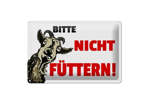Mrdeco metall schild 20x30cm - metall,