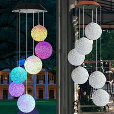 LED Solar Windspiel Gartendeko