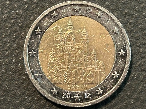 Euro münze bayern 2012 f - 2,