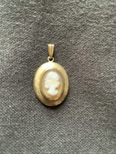 Vintage  Anhänger Gold Double