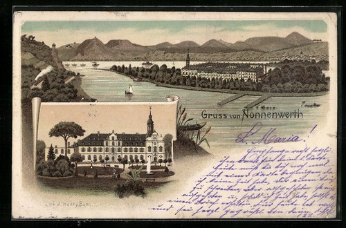 Lithographie nonnenwerth - lithographie,