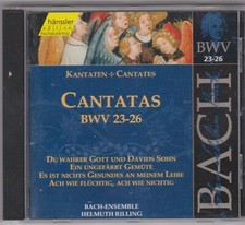 J S BACH  CD  Cantatas 23-26