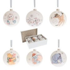 Walt Disney - Magical Beginnings Weihnachtskugeln-Set mit 6 Stück XM9801 *NEU*