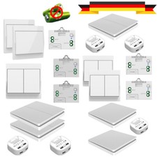 Funkschalter System batterielos Funk-Wand-schalter Funk-Empfänger Lichtschalter