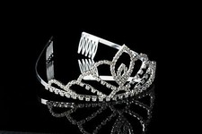 Edel funkelnd Diadem mit