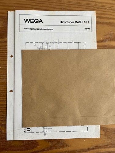 Wega modul vorläufige - wega, t