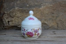 Zuckerdose Blumendekor Form