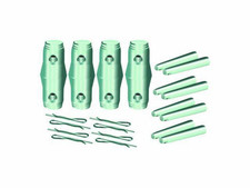 Alutruss 60302895 Zubehör-Satz QUADLOCK Satz Verb.konus Zapfen Splint 3 SETS