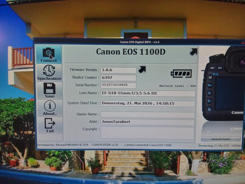 Canon eos 1100d rebel - canon,