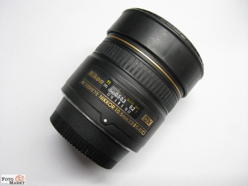 Nikon fisheye nikkor - nikon, 10,5mm