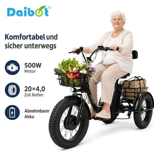 Daibot faltbares rad - faltbares, e-bike
