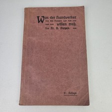 Book "What the Craftsman Must