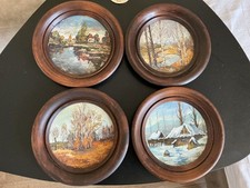 Wandbilder 4 Ölbilder Auf