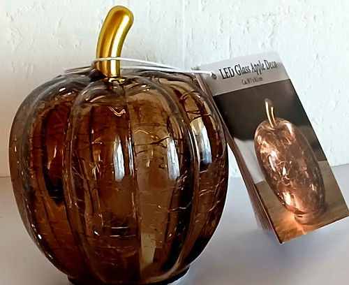 Glaskürbis oder apfel - glaskürbis/oder,