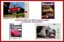 Sunbeam Tiger mit 164PS Literaturpaket - 2 komplette Zeitschriften