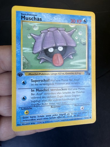 Pokémon karte muschas first - pokémon,