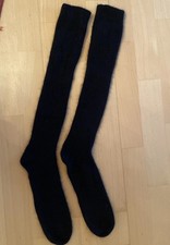 Angora-Woll-Kniestrümpfe
