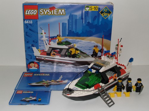 Lego 6433 polizeischnellboot - 6433,
