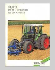 FENDT Geräteträger 350 GT 370 GTA  380 GTA 395 GTA Original 1996