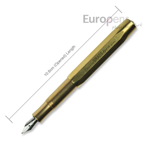 Kaweco messing sport tasche - messing,
