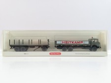 1:87 Wiking 050201 Schwerlasthängerzug Krupp Heitkamp W4 