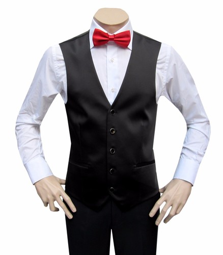 Glanz herren slim fit weste - herren,