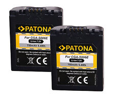 2 x Akku für Panasonic Lumix